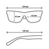 عینک آفتابی کچوا مدل mh 140