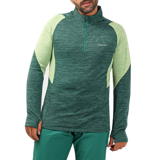 بلوز پاییزه نیم زیپ هیمالیا